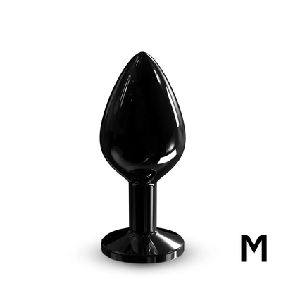 DIAMOND PLUG BLACK M - Anal Toys - The Rabbit Hole Life