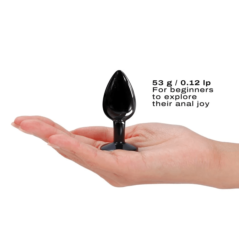 DIAMOND PLUG BLACK S - Anal Toys - The Rabbit Hole Life