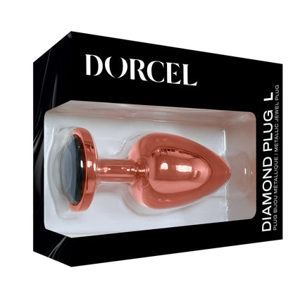 Diamond Plug Rose Gold Large - Anal Toys - The Rabbit Hole Life