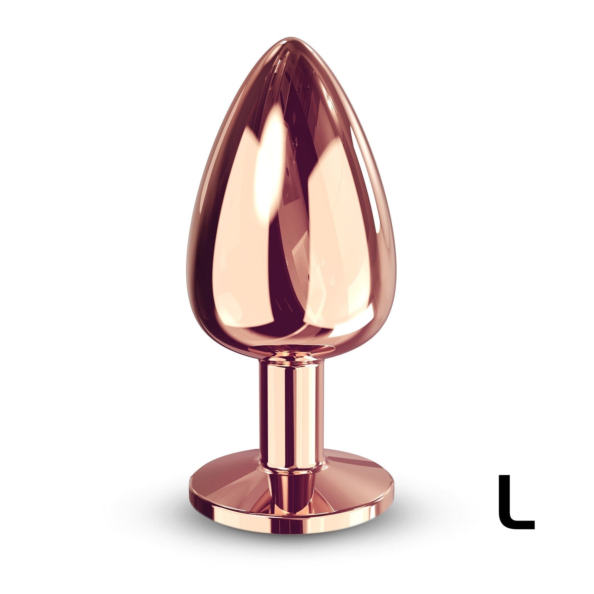 Diamond Plug Rose Gold Large - Anal Toys - The Rabbit Hole Life