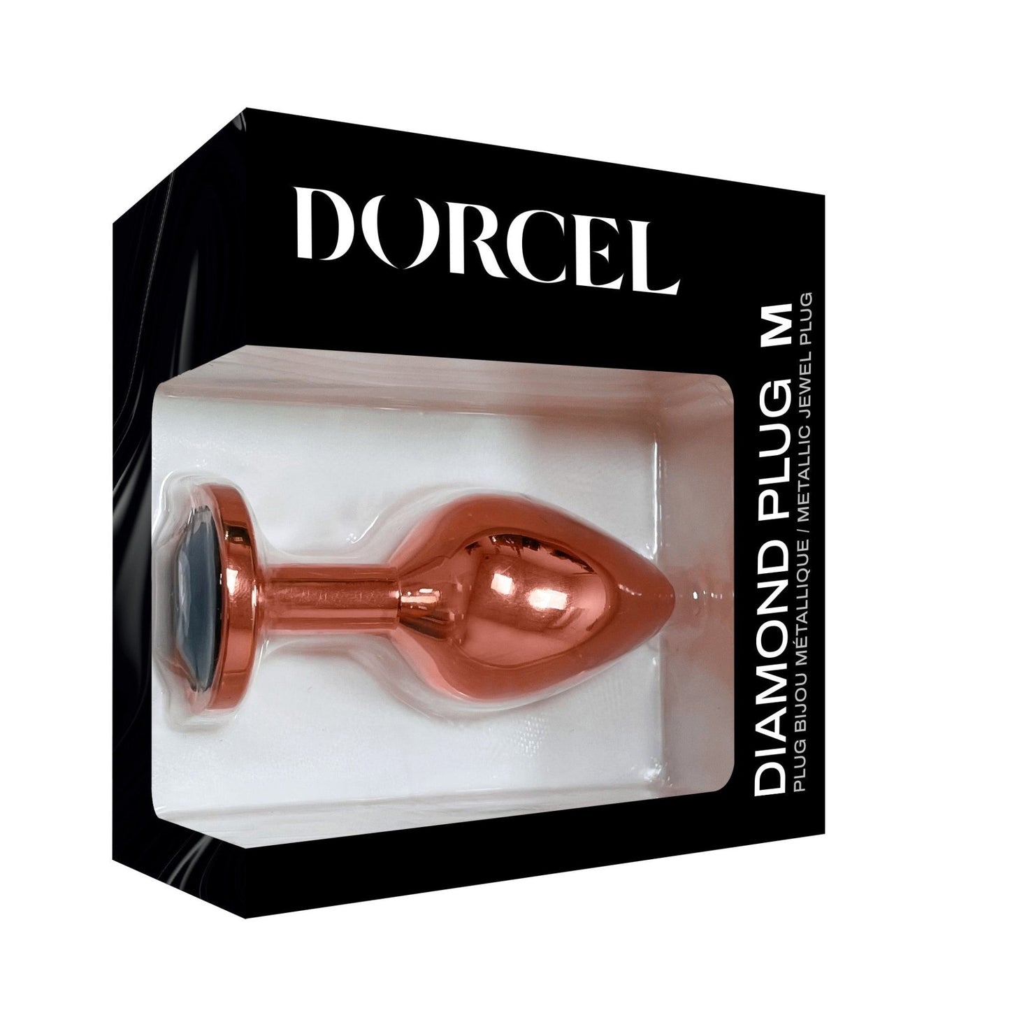 Diamond Plug Rose Gold Medium - Anal Toys - The Rabbit Hole Life