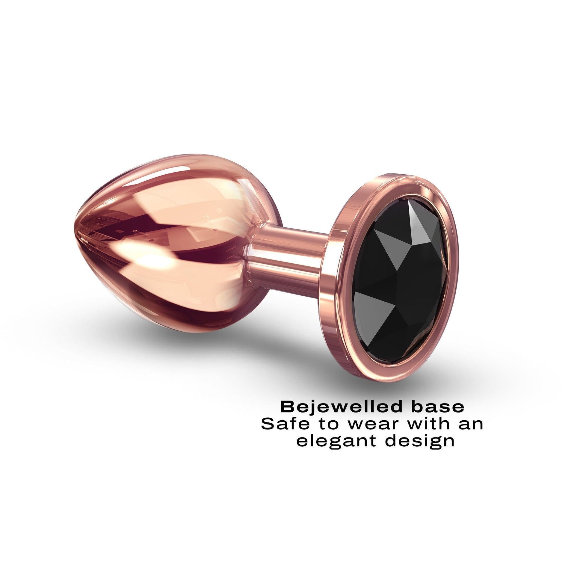 Diamond Plug Rose Gold Medium - Anal Toys - The Rabbit Hole Life