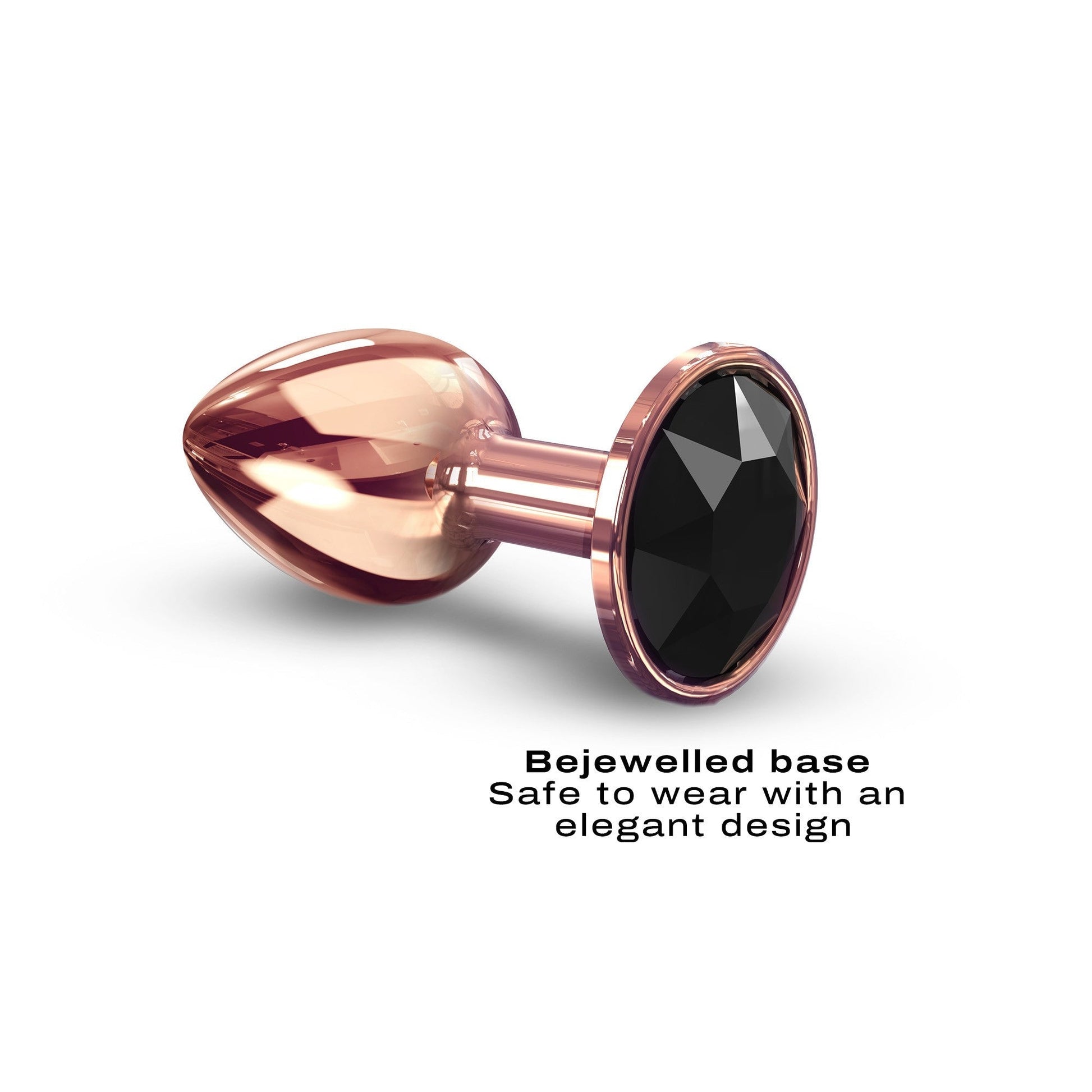 Diamond Plug Rose Gold Small - Anal Toys - The Rabbit Hole Life