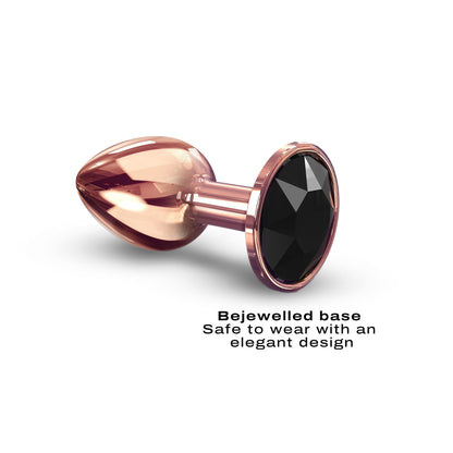 Diamond Plug Rose Gold Small - Anal Toys - The Rabbit Hole Life