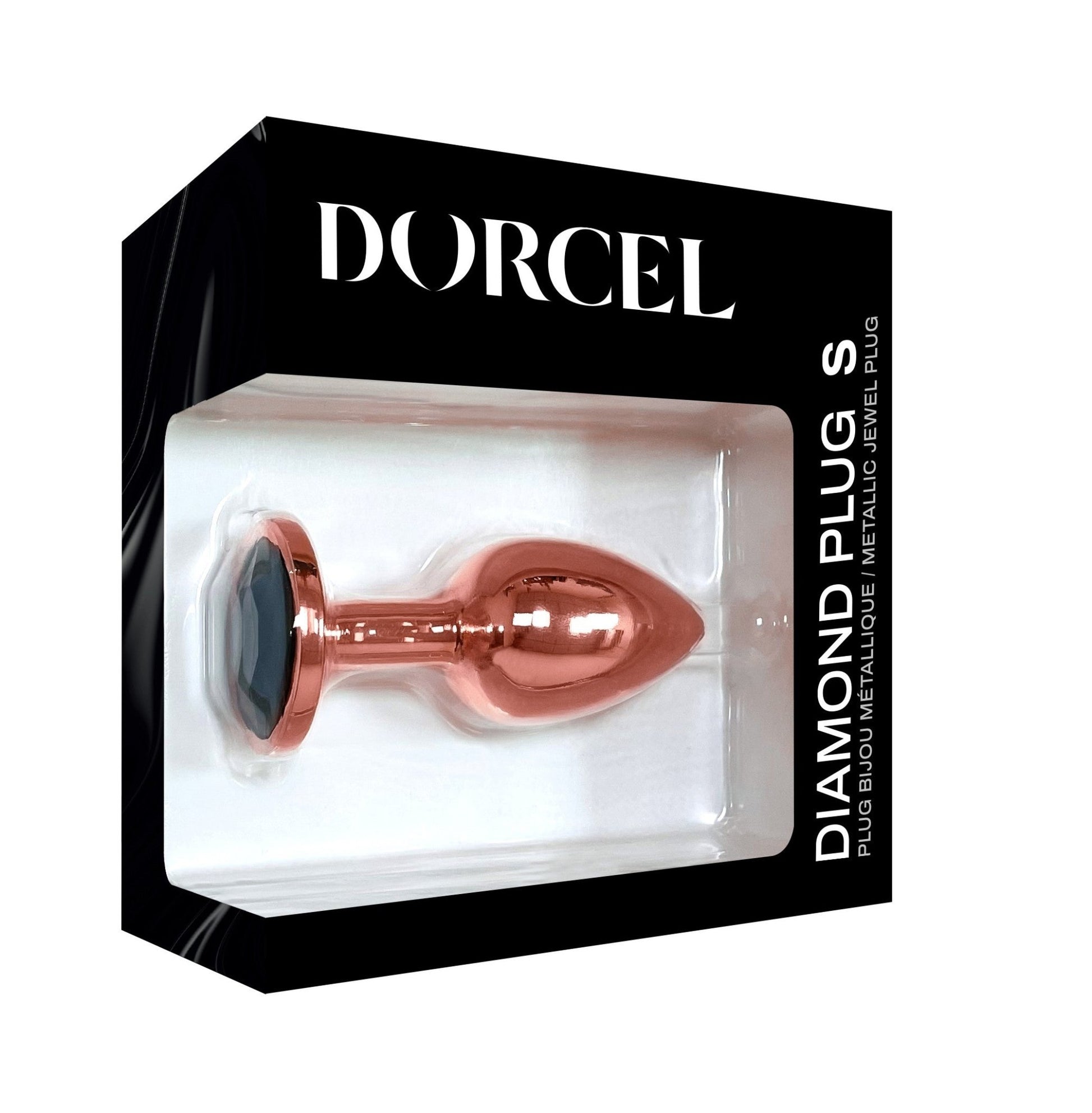 Diamond Plug Rose Gold Small - Anal Toys - The Rabbit Hole Life