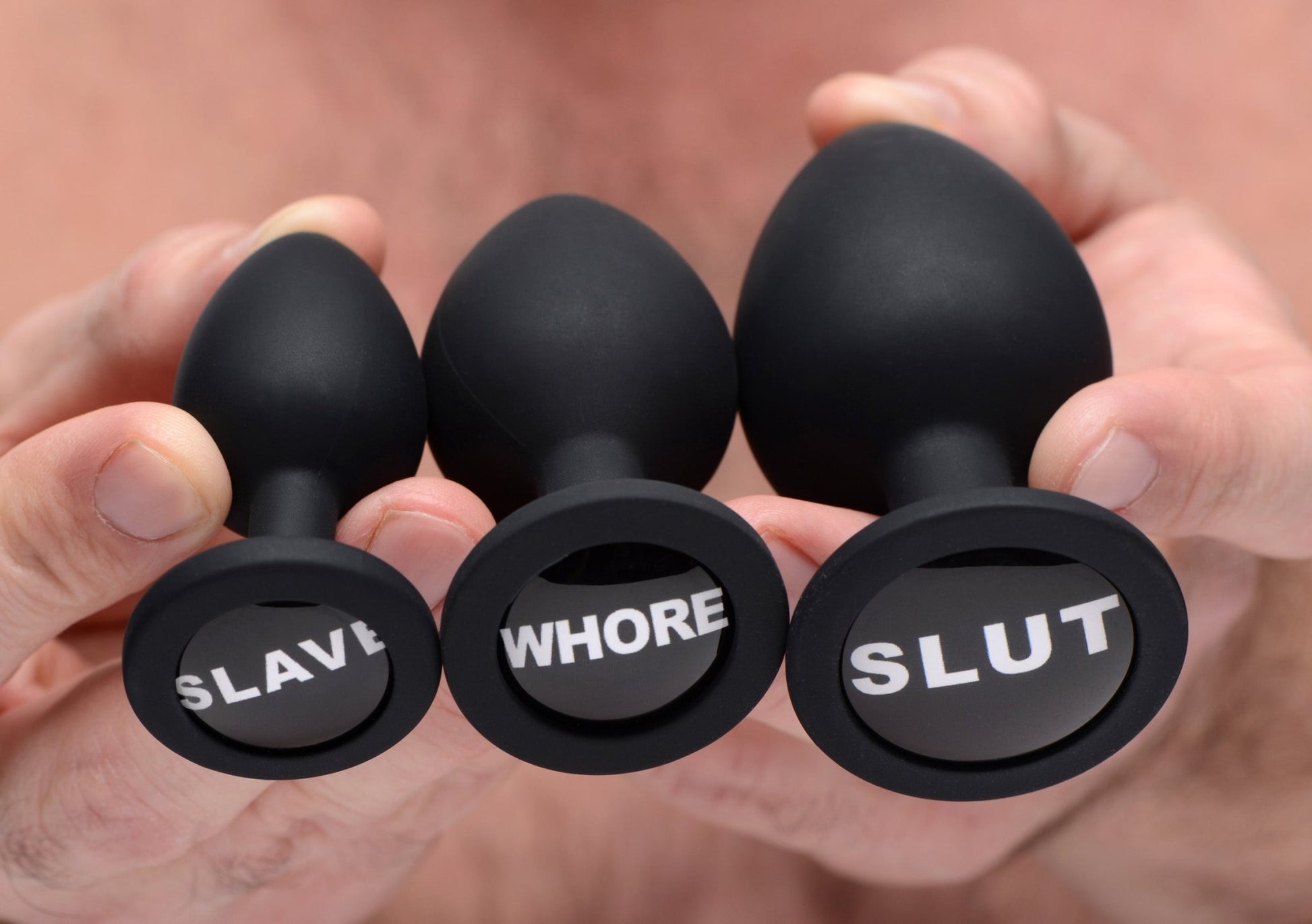 Dirty Words Anal Plug Set - butt-plugs - The Rabbit Hole Life