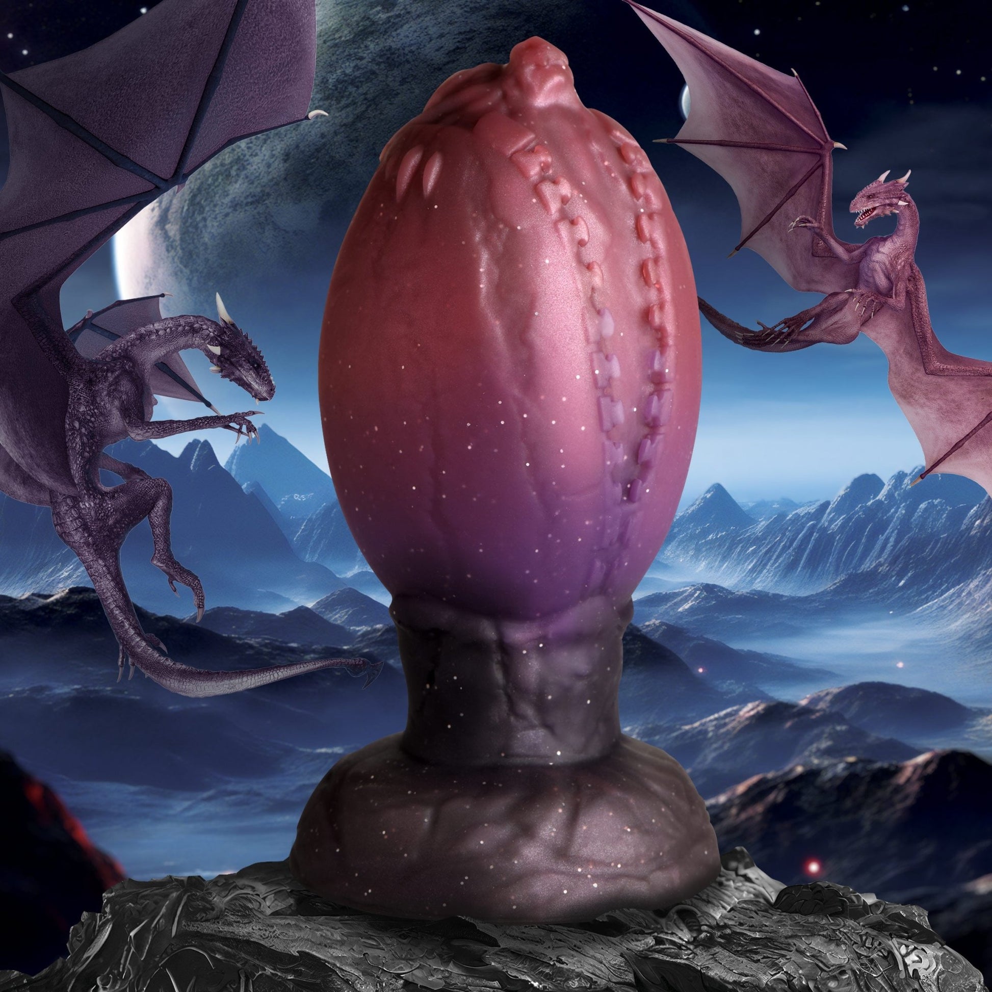 Dragon Hatch Silicone Egg - XL - Dildos - The Rabbit Hole Life