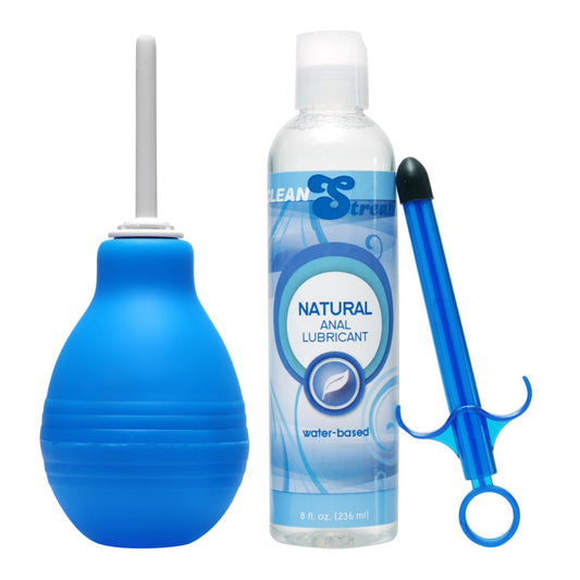Easy Clean Enema Bulb and Lube Launcher Kit - enema-supplies - The Rabbit Hole Life