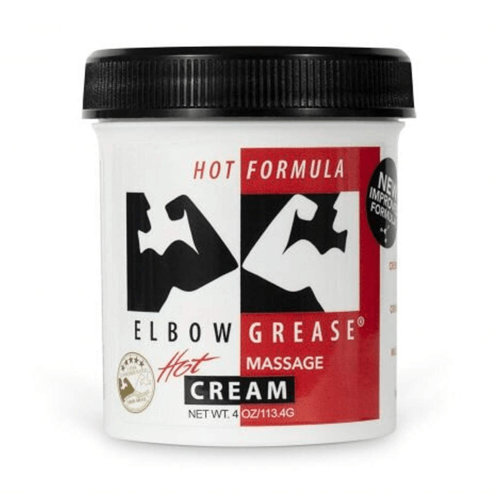 Elbow Grease Hot Cream Jar 4oz - Lubes - The Rabbit Hole Life