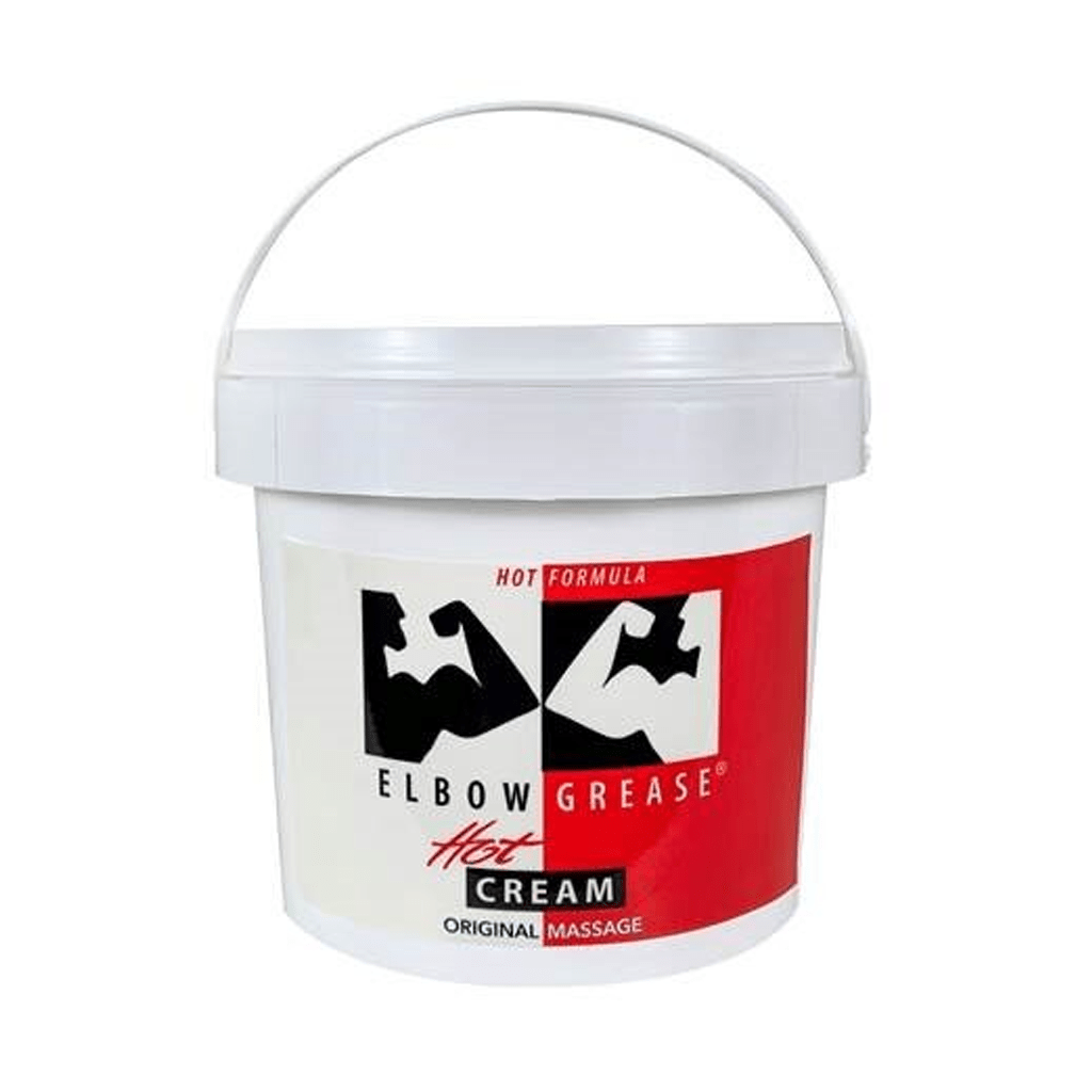 Elbow Grease Hot Cream Pail 128oz - Lubes - The Rabbit Hole Life