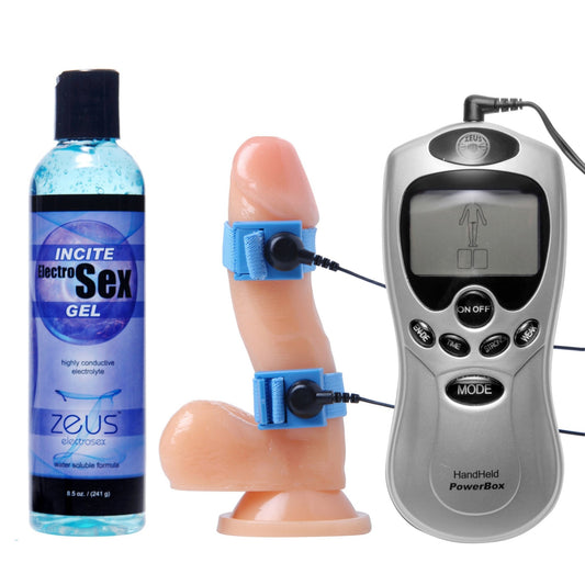 Electrosex Essentials 3 Piece Kit for Him - Electro - The Rabbit Hole Life