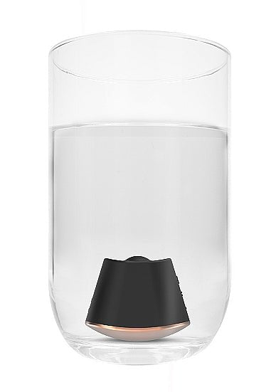 Elegance Dazzling Rotating &amp; Vibrating Clitoral Stimulator Black - Vibrators - The Rabbit Hole Life