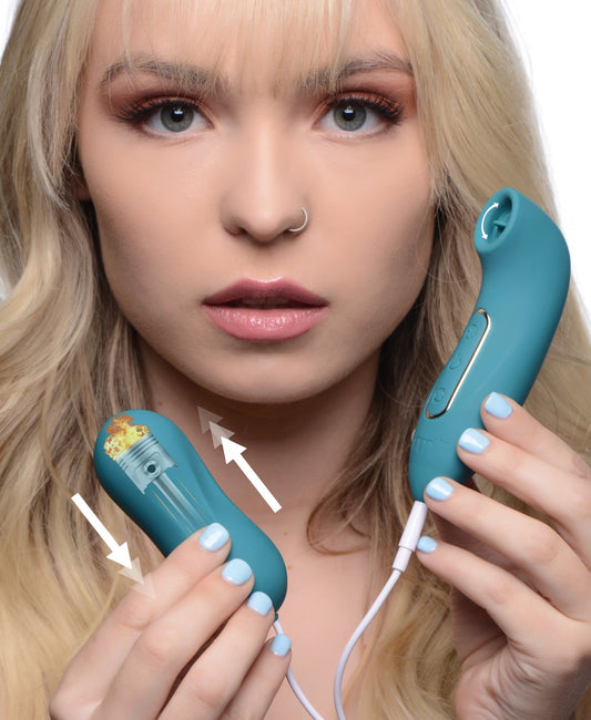 Entwined Silicone Thumping Egg and Licking Clitoral Stimulator - vibesextoys - The Rabbit Hole Life