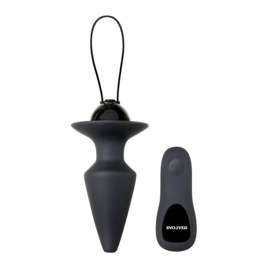 Evolved Novelties Plug & Play Butt Plug Vibrator With Remote Control - Anal Toys - The Rabbit Hole Life