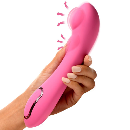 Extreme-G Inflating G-spot Silicone Vibrator - vibesextoys - The Rabbit Hole Life