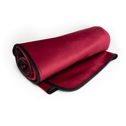Fascinator Lush Throw King Size Merlot Mircovelvet - BDSM - The Rabbit Hole Life