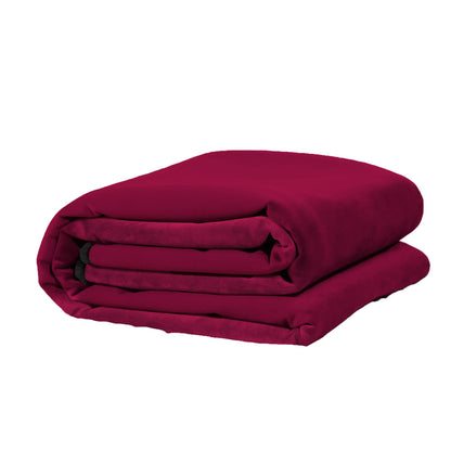 Fascinator Lush Throw King Size Merlot Mircovelvet - BDSM - The Rabbit Hole Life