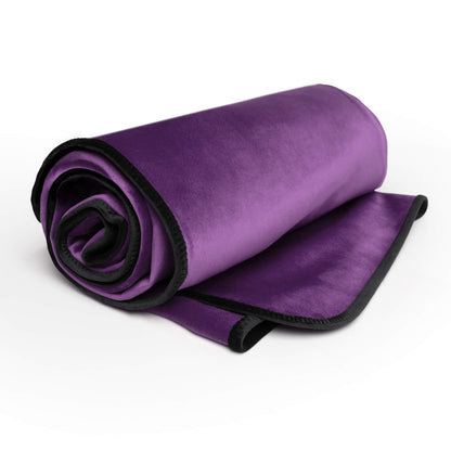 Fascinator Lush Throw King Size Purple Microvelvet - BDSM - The Rabbit Hole Life