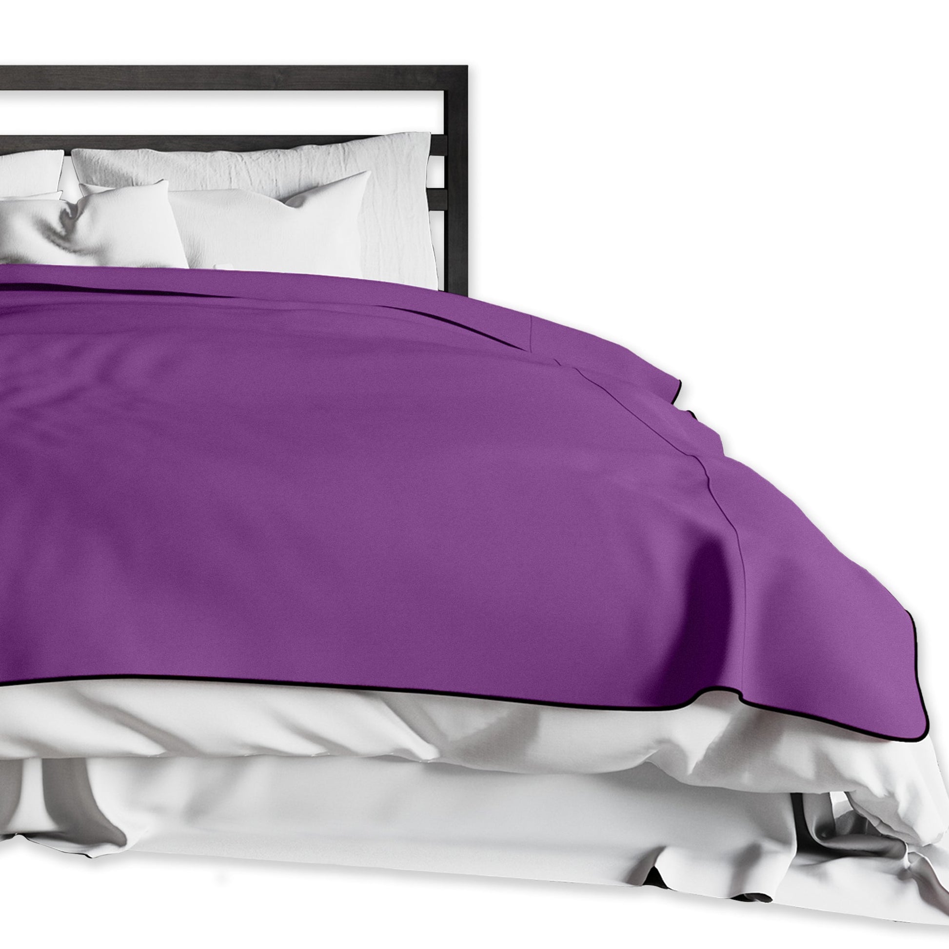 Fascinator Lush Throw King Size Purple Microvelvet - BDSM - The Rabbit Hole Life