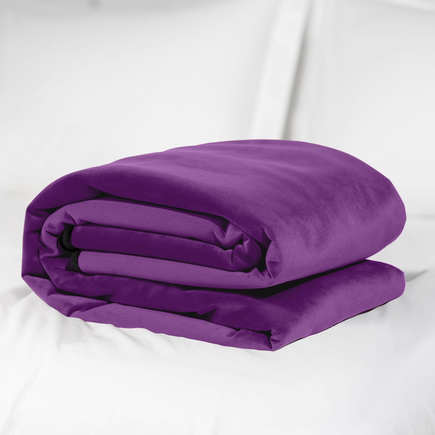 Fascinator Throw Aubrergine Microvelvet - Regular Size - BDSM - The Rabbit Hole Life