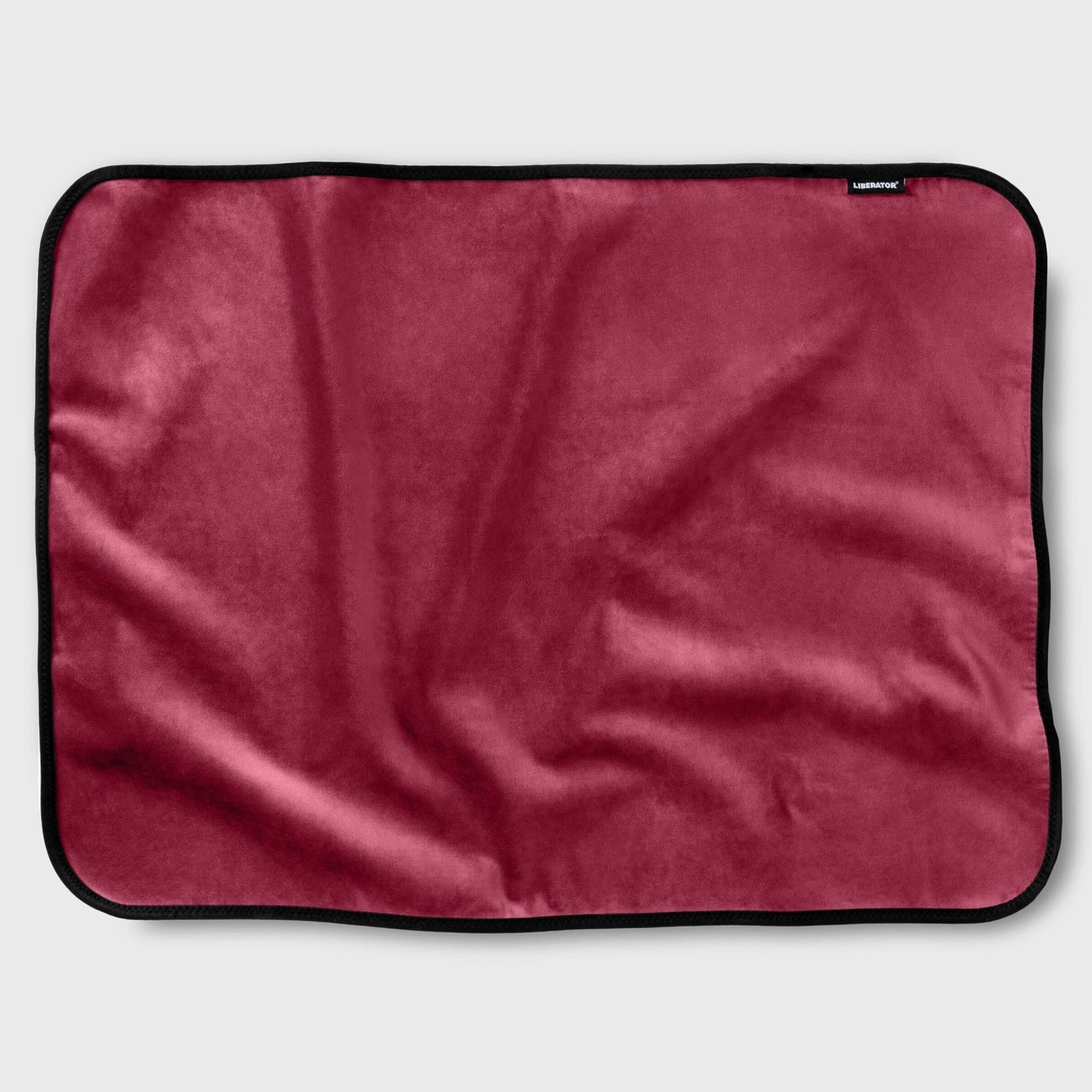 Fascinator Throw Merlot Microvelvet - Mini - BDSM - The Rabbit Hole Life