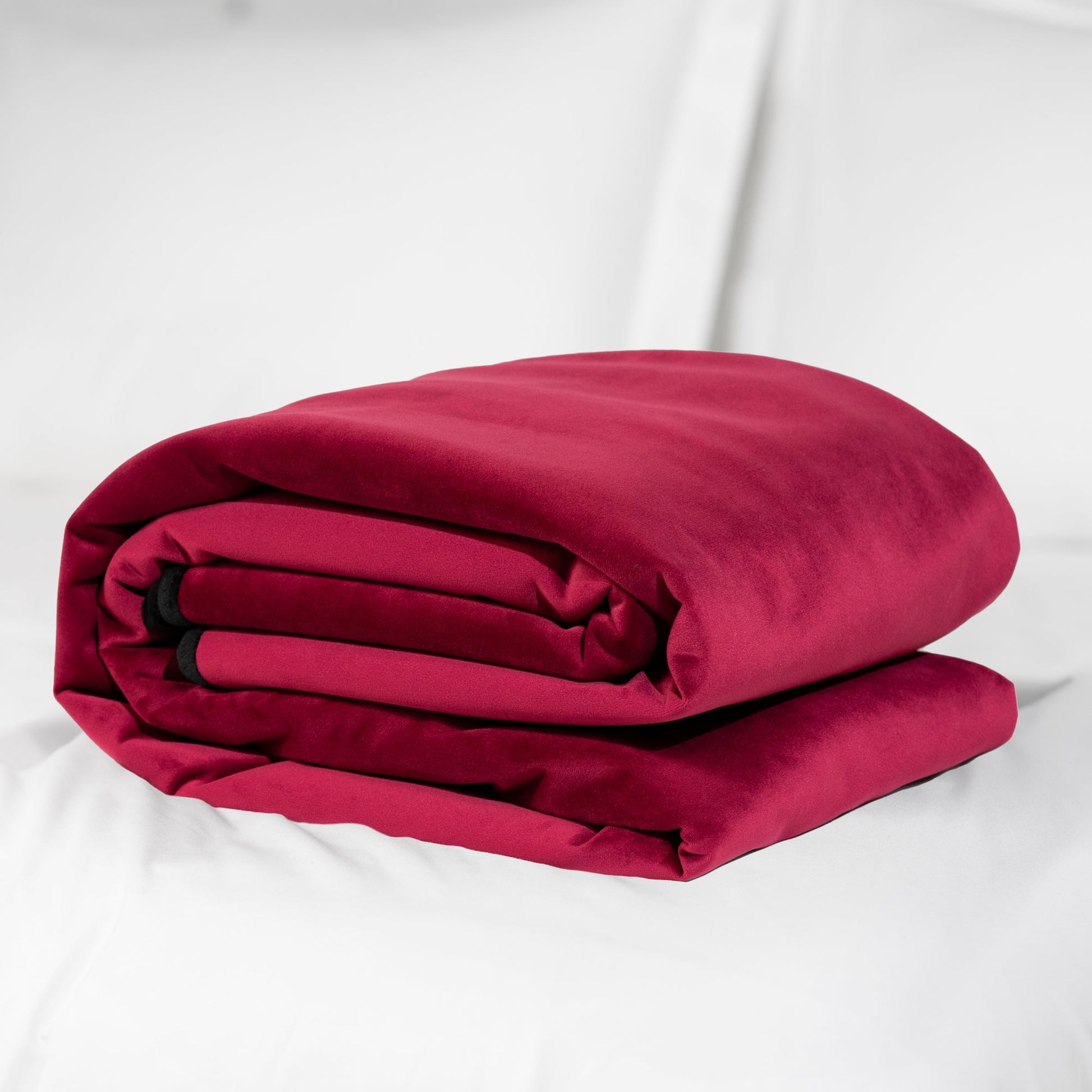 Fascinator Throw Merlot Travel Size Microvelvet - BDSM - The Rabbit Hole Life
