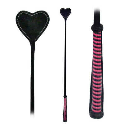 Fetissimo Riding Crop Heart Shaped Vegan Friendly Red - BDSM - The Rabbit Hole Life