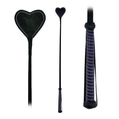 Fetissimo Riding Crop Heart Shaped Vegan Friendly Red - BDSM - The Rabbit Hole Life