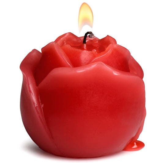 Flaming Rose Drip Candle - Misc - The Rabbit Hole Life