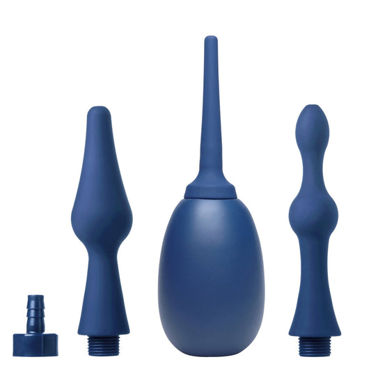 Flex Tip Silicone Attachment Kit with 8 oz Enema Bulb - enema-anal - The Rabbit Hole Life