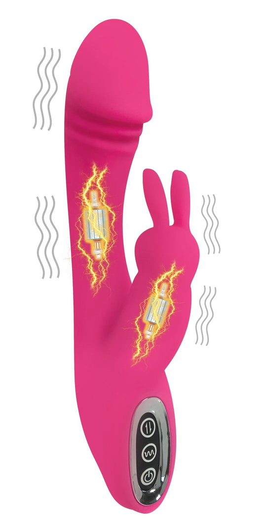 Flutters 10X G-Spot Rabbit Silicone Vibrator - gspot-vibrators - The Rabbit Hole Life