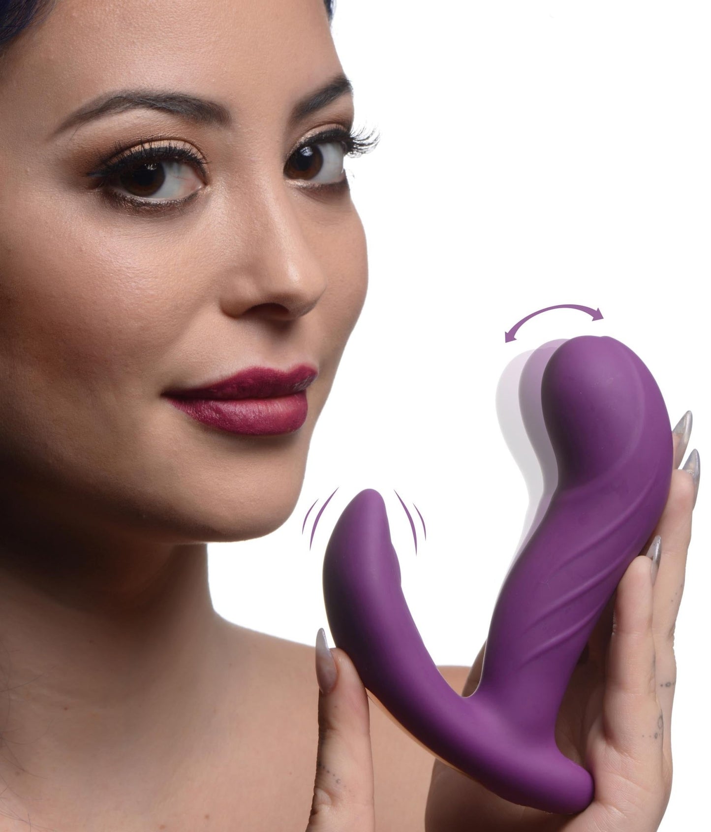 G-Rocker 10X Come Hither Silicone Vibrator with Remote Control - gspot-vibrators - The Rabbit Hole Life