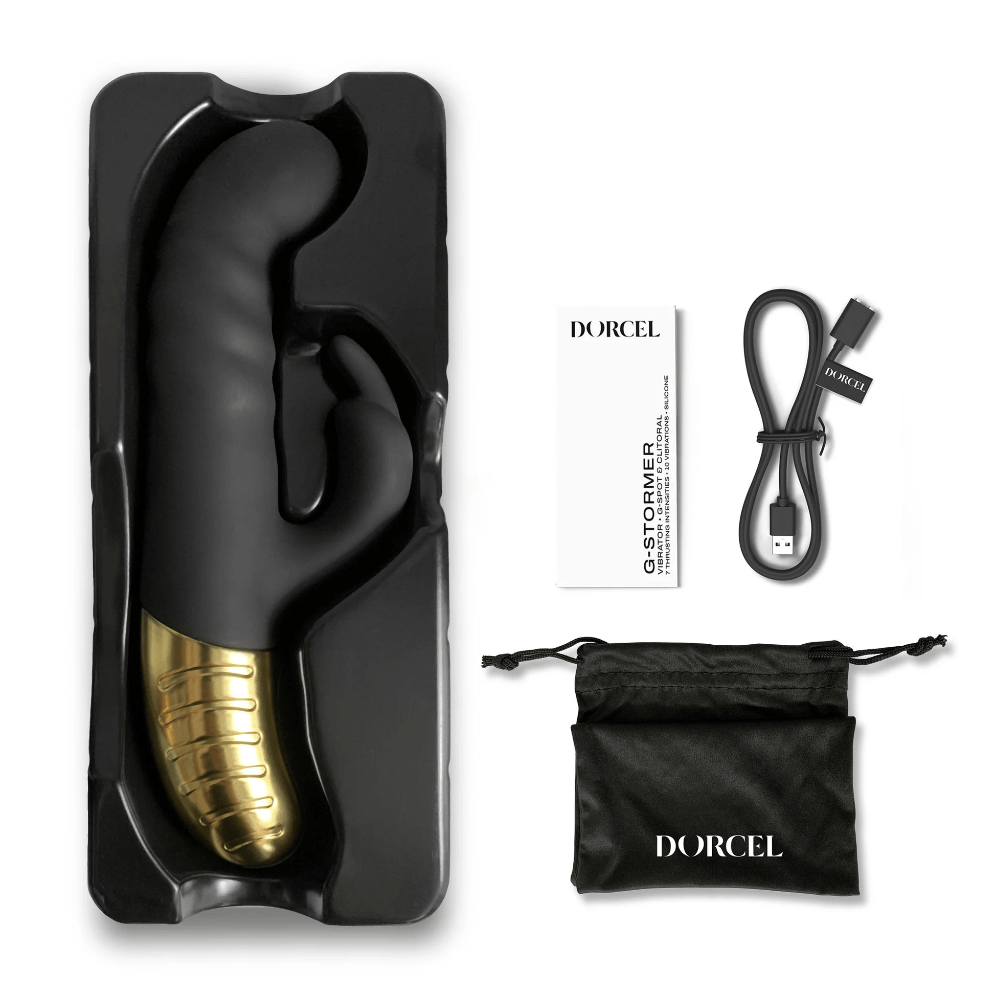 G-Stormer Rechargeable Rabbit - Vibrators - The Rabbit Hole Life