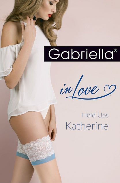 Gabriella 473 Katherine Hold ups Natural/Blue/Champagne - The Rabbit Hole Life