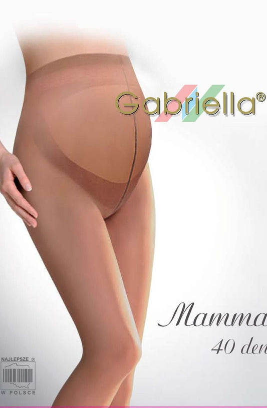 Gabriella Classic Mamma 40 Tights Beige - The Rabbit Hole Life