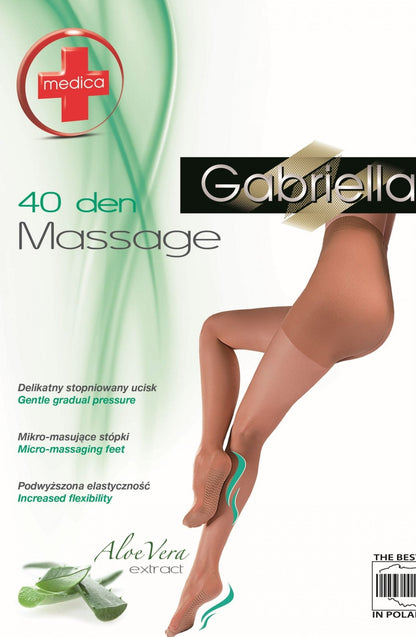 Gabriella Classic Massage 118 Tights Beige - The Rabbit Hole Life