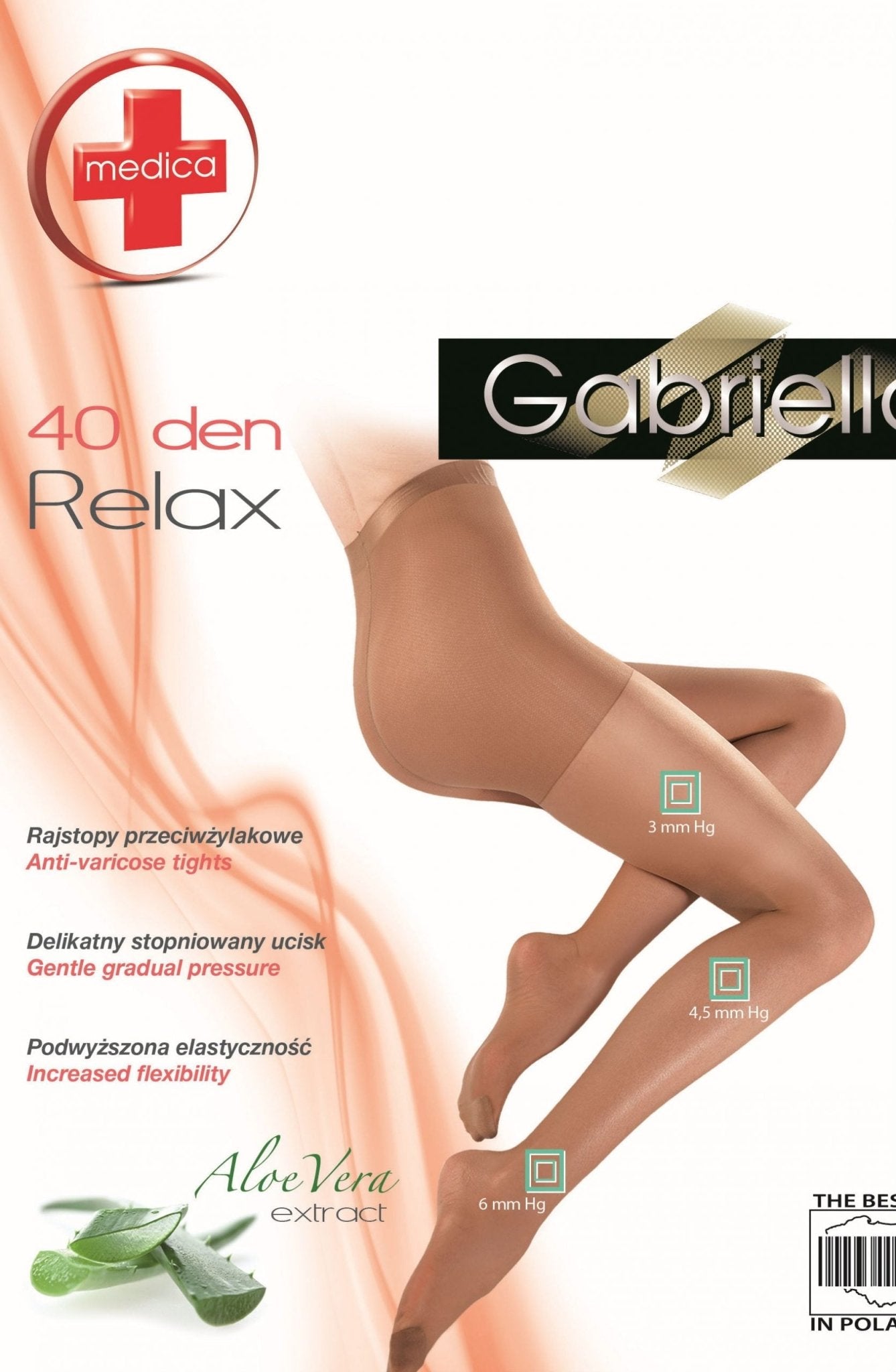 Gabriella Classic Medica Relax 111 Tights Gazela Beige - The Rabbit Hole Life