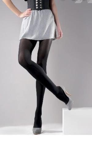 Gabriella Classic Microfibre 60 Tights Black - The Rabbit Hole Life