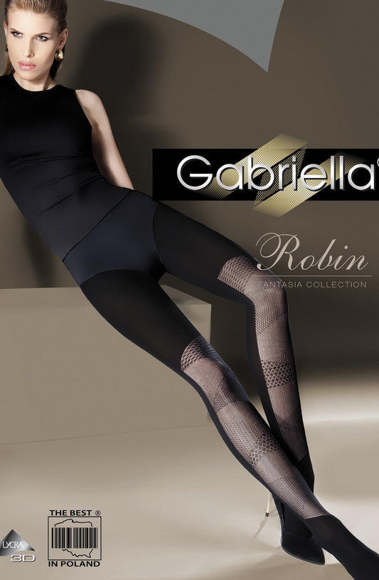 Gabriella Fantasia Robin Tights Black - The Rabbit Hole Life