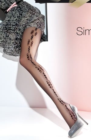 Gabriella Fantasia Simona 368 Tights Black - The Rabbit Hole Life