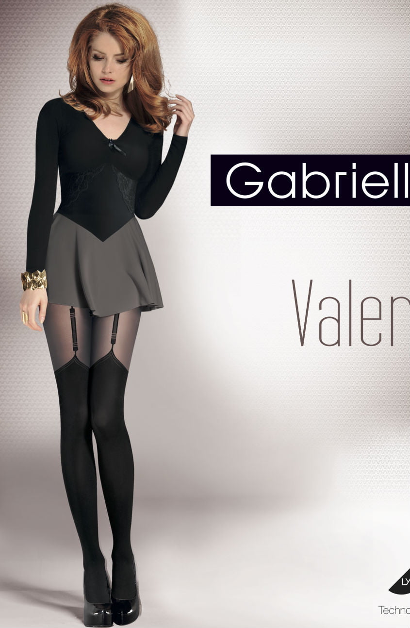 Gabriella Fantasia Valery Tights Black - The Rabbit Hole Life