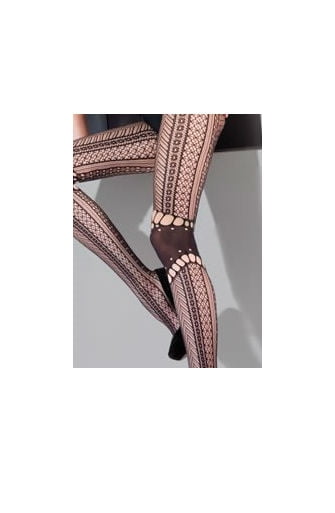 Gabriella Kabaretta Collant Zazu Tights Black - The Rabbit Hole Life