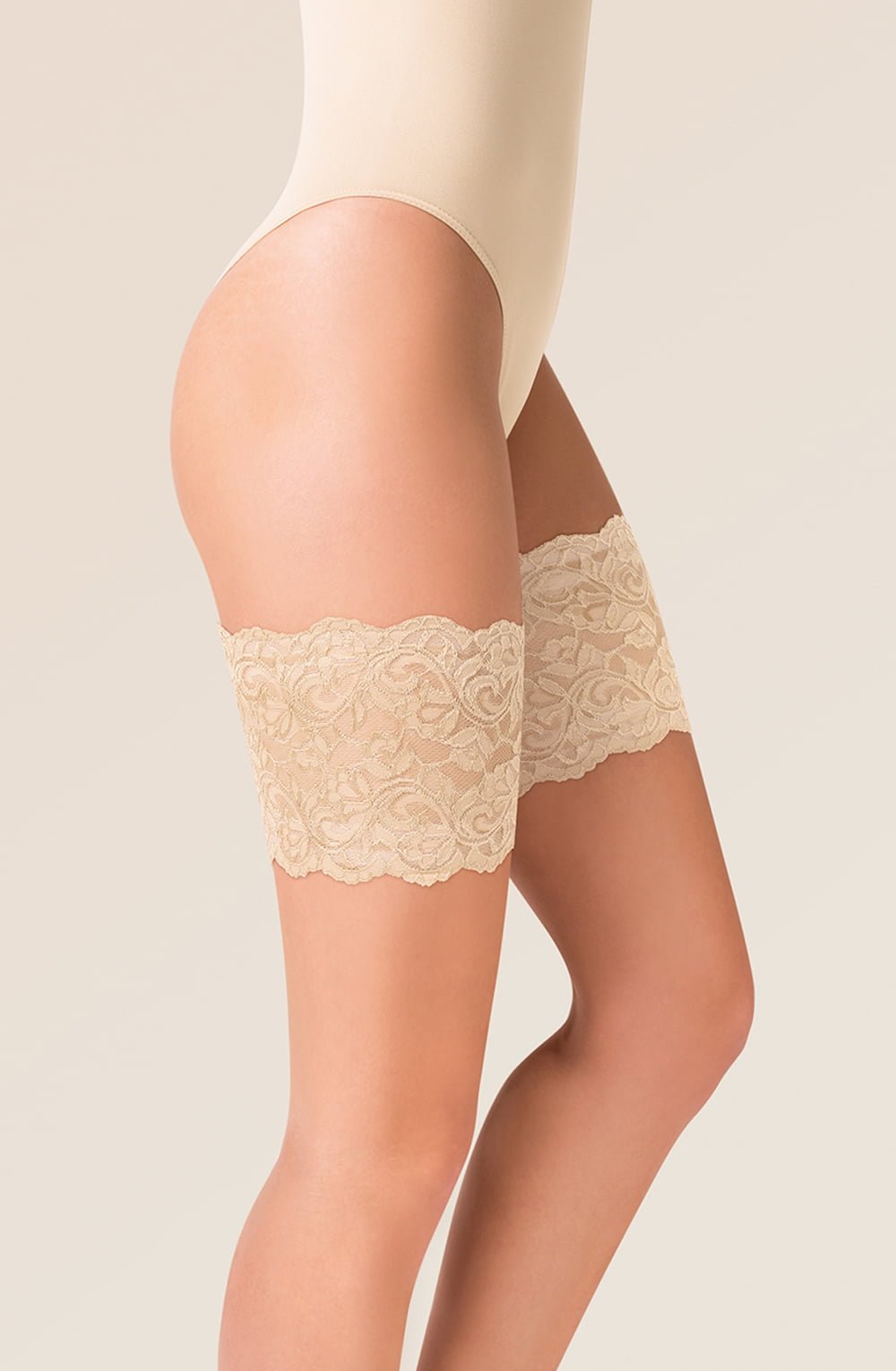 Gabriella Lace Thigh Band 509 Ivory - The Rabbit Hole Life