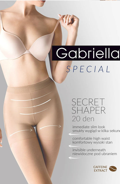 Gabriella Secret Shaper Tights Black - The Rabbit Hole Life