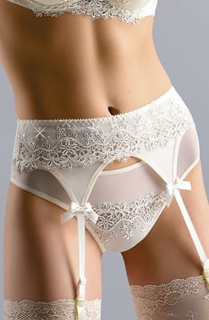 Gracya Jonquil Suspender Belt - The Rabbit Hole Life