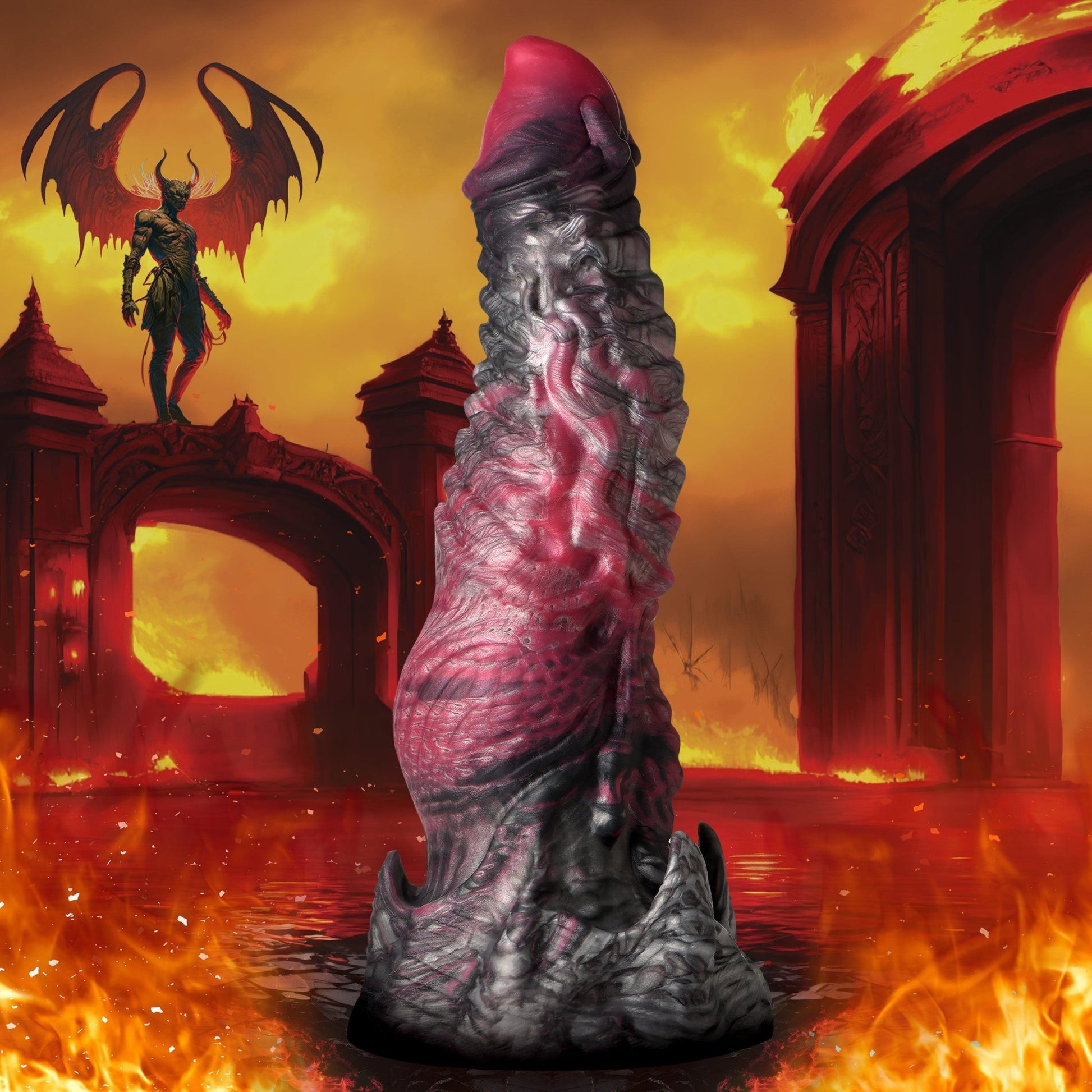 Hades Silicone Dildo - Large - Dildos - The Rabbit Hole Life