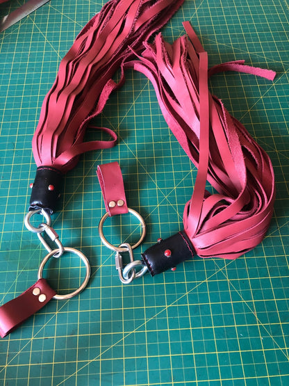 Hand-made Genuine Leather Finger Floggers - BDSM - The Rabbit Hole Life