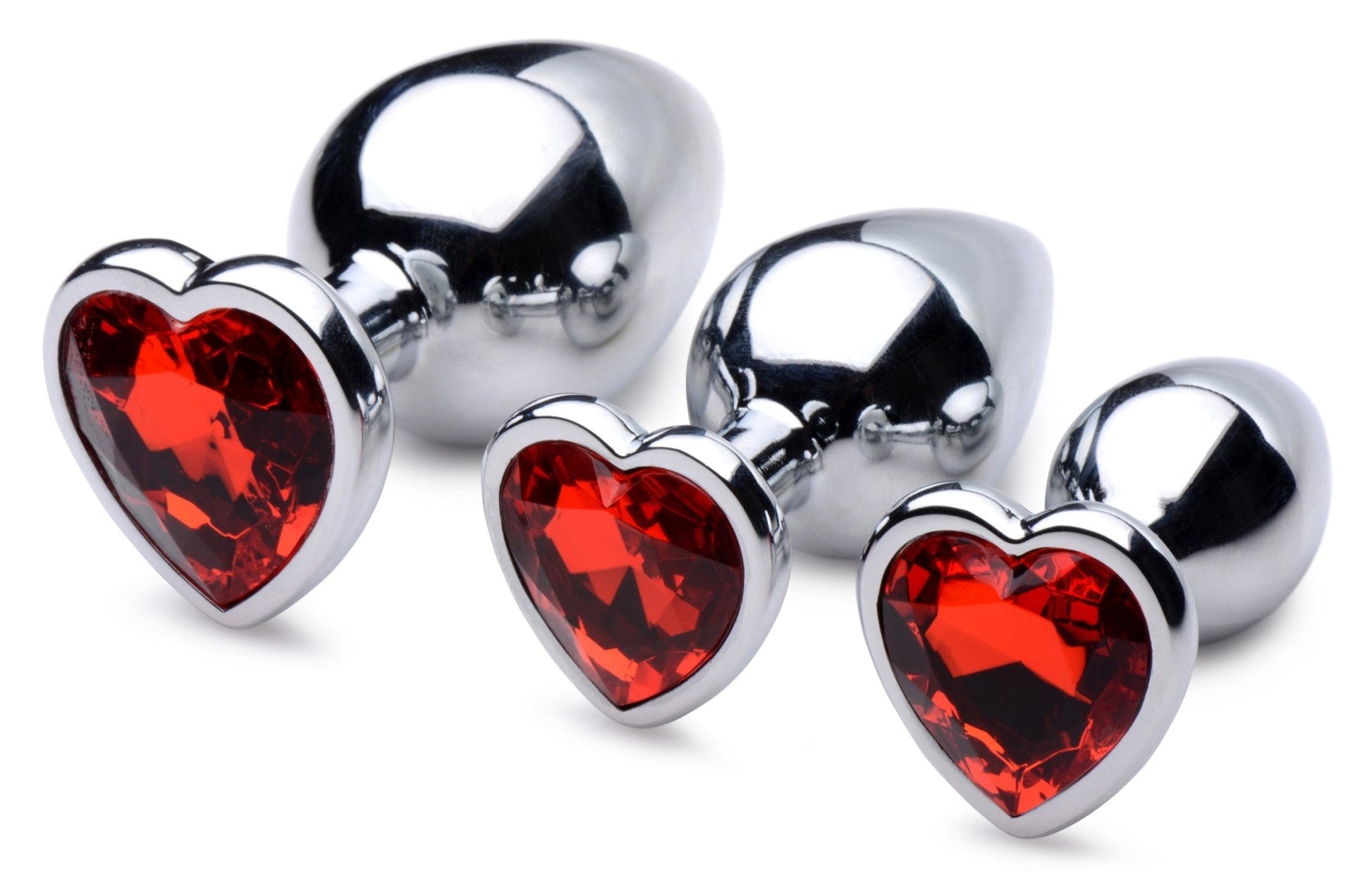 Heart Gem Anal Plug Set - butt-plugs - The Rabbit Hole Life