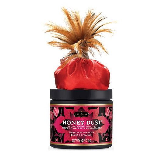 Honey Dust Body Powder Strawberry Dreams (6oz) - Lubes - The Rabbit Hole Life
