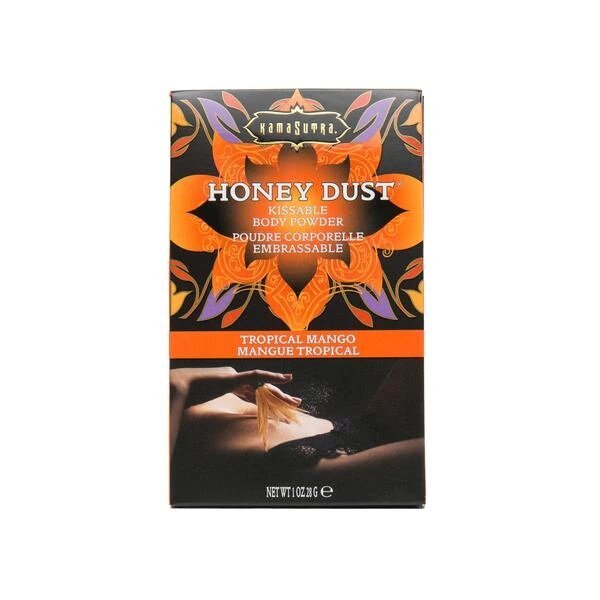 Honey Dust Body Powder Tropical Mango (1oz) - Lubes - The Rabbit Hole Life